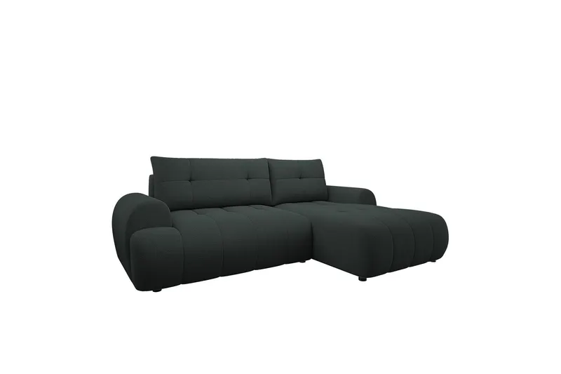 Ceibo Bäddsoffa med Divan 3-sits - Svart (Art.nr 3079585) — Svart
