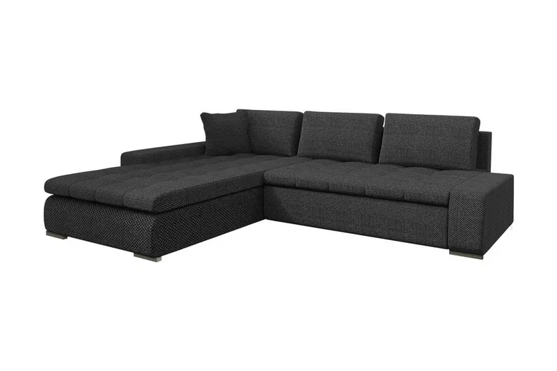 Cerys Divanbäddsoffa 302x213x80 cm Universal - Mörkgrå — Mörkgrå