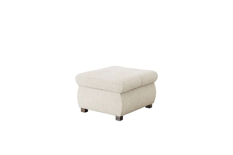 Cerys Fotpall 60 cm - Beige (Art.nr 3116431) — Beige