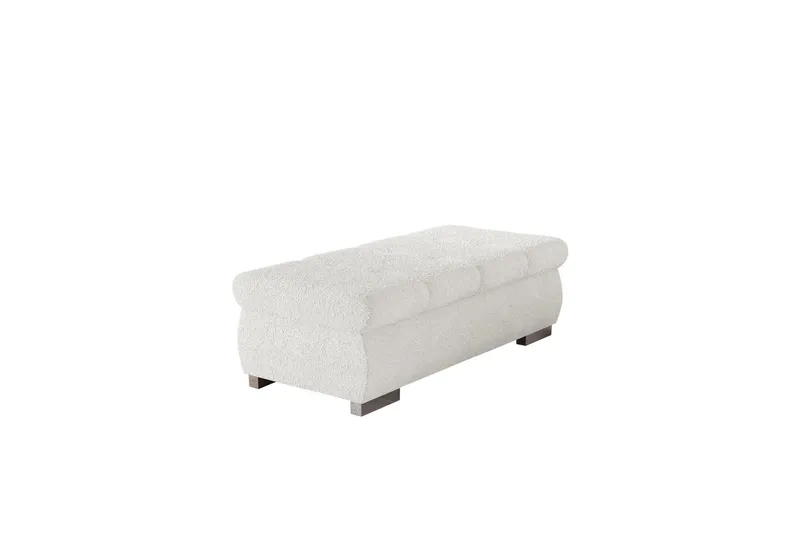 Cerys Fotpall 60 cm - Vit (Art.nr 3069109) — Vit