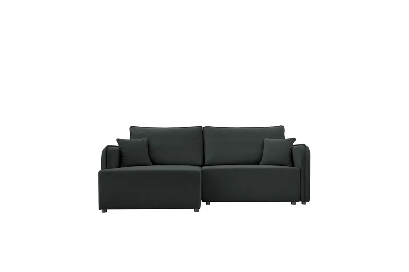 Chandru Bäddsoffa med Divan 3-sits - Svart (Art.nr 3079595) — Svart