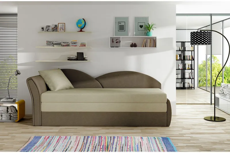 Chasidi Bäddsoffa - Beige/Brun (Art.nr 695900) — Beige/Brun
