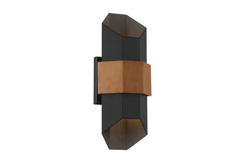 Chasm Quoizel Vägglampa utomhus - Black||Brown — Black||Brown