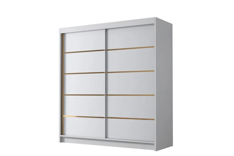 Chavez Garderob 180x215 cm - Vit — Vit