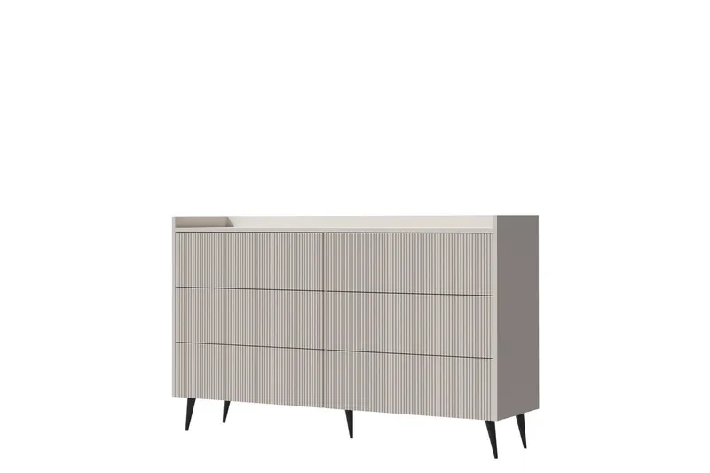 Chiku Byrå 150 cm - Beige (Art.nr 3078977) — Beige