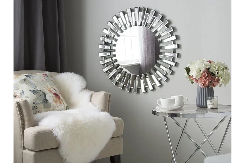 Cholet Spegel 70 cm - Silver — Silver