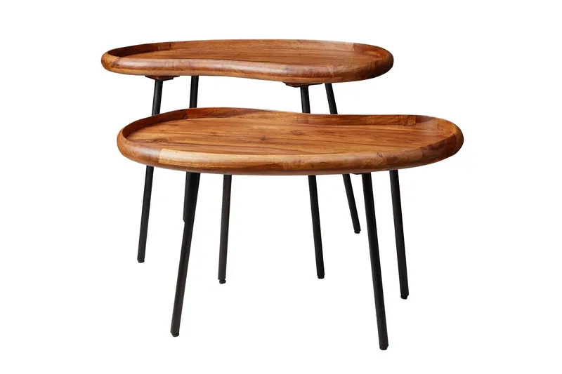 Cindal Soffbord 71 cm - Trä/natur — Wohnling