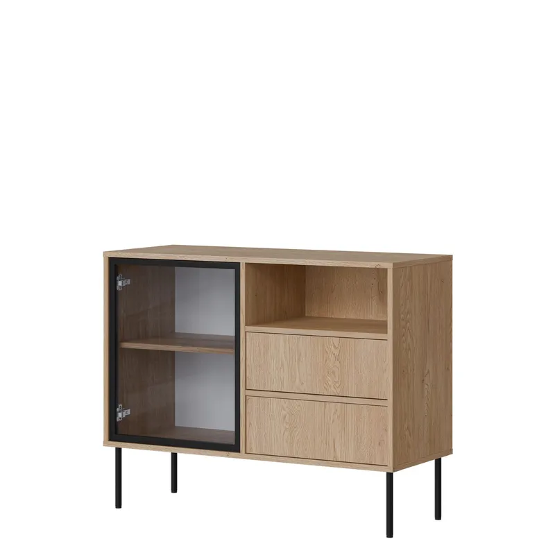 Claven Skänk 100 cm - brun — brun