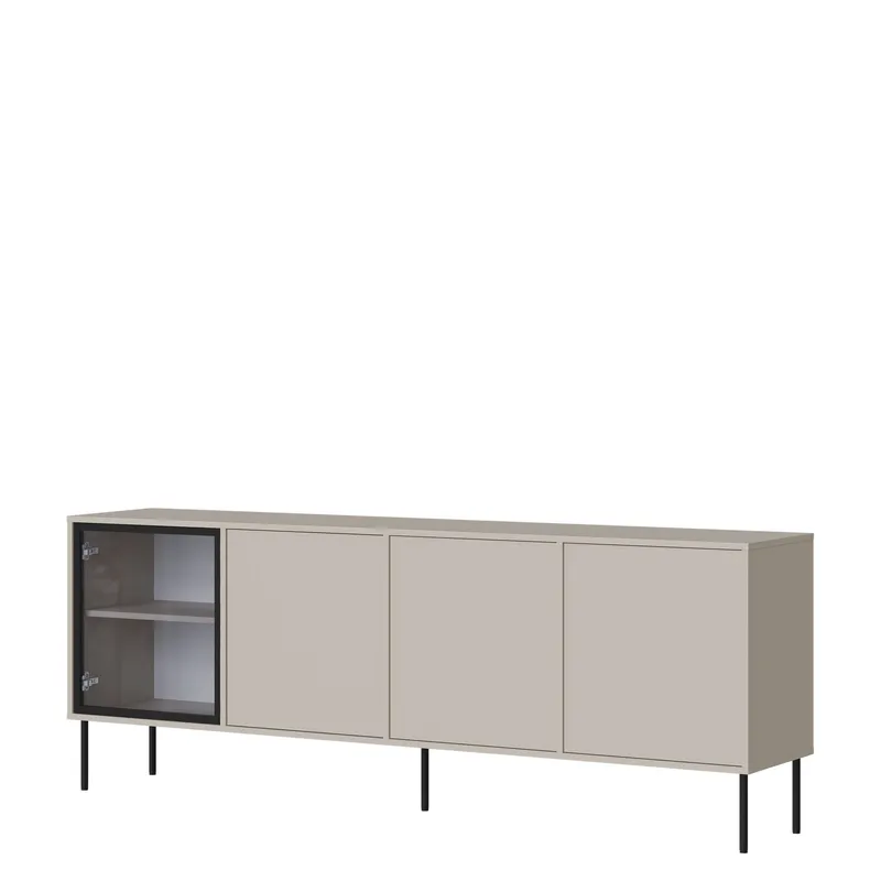 Claven Skänk 200 cm - beige — beige