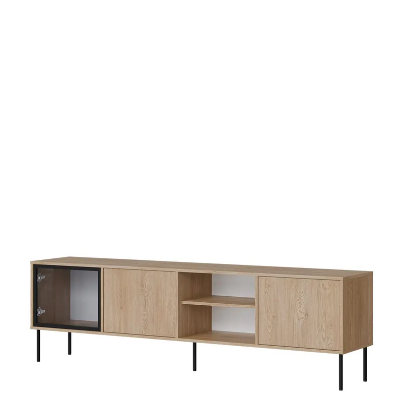 Claven Tv-bänk 201 cm - brun — brun