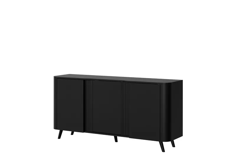 Clement Byrå 151 cm - Svart (Art.nr 3067623) — Svart