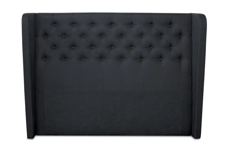 Cloud Sänggavel 140 cm med Sidor - Svart — Svart