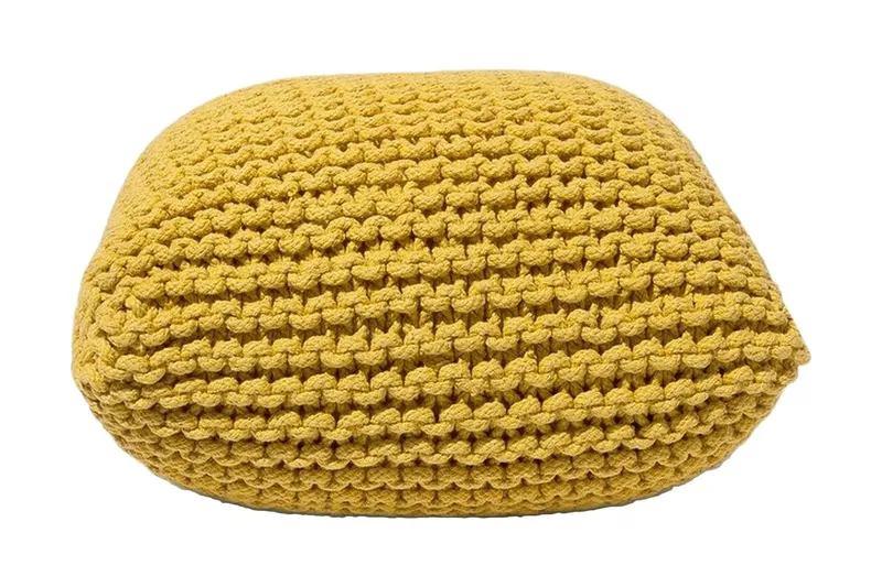 Conrad Sittpuff 50 cm - Gul (Art.nr 508536) — Gul