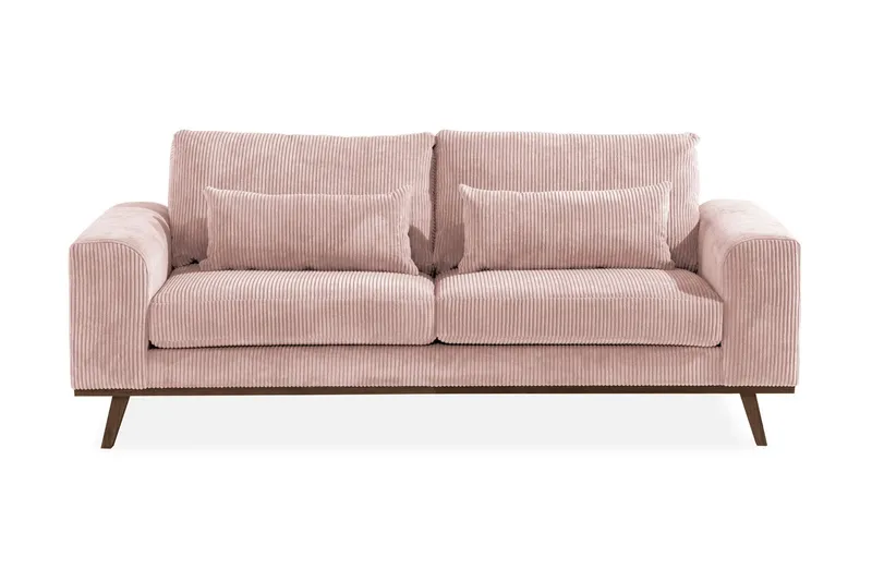 Copenhagen 2-sits Manchestersoffa - Rosa (Art.nr 1705278) — Scandinavian Choice