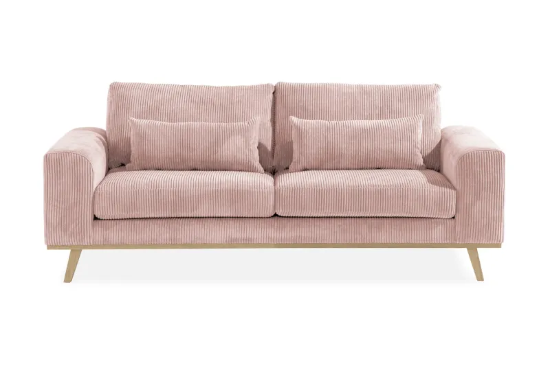Copenhagen 2-sits Manchestersoffa - Rosa (Art.nr 1704956) — Scandinavian Choice