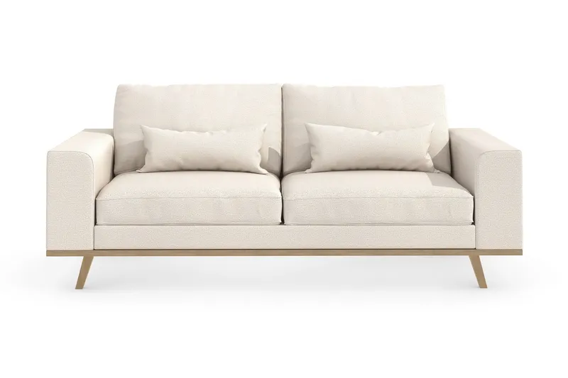 Copenhagen 2-sits Tygsoffa - Beige (Art.nr 1704888) — Scandinavian Choice