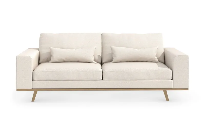 Copenhagen 3-sits Tygsoffa - Beige (Art.nr 1704990) — Scandinavian Choice