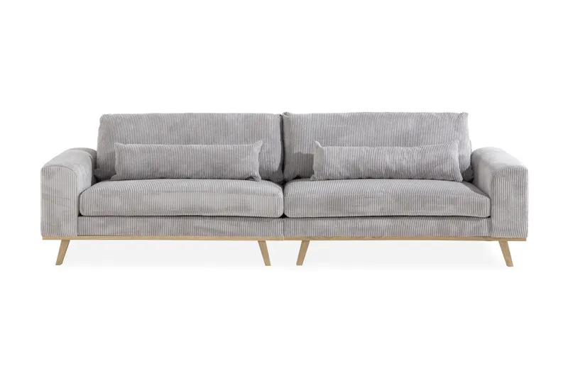 Copenhagen 4-sits Manchestersoffa - Ljusgrå (Art.nr 1705177) — Scandinavian Choice