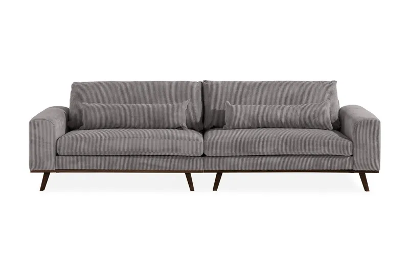 Copenhagen 4-sits Manchestersoffa - Mörkgrå (Art.nr 1705138) — Scandinavian Choice