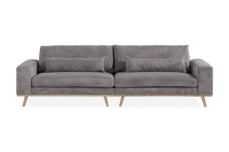 Copenhagen 4-sits Manchestersoffa - Mörkgrå (Art.nr 1705247) — Scandinavian Choice