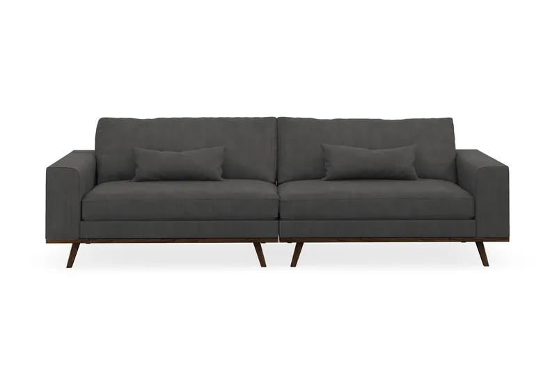 Copenhagen 4-sits Manchestersoffa - Mörkgrå (Art.nr 1729767) — Scandinavian Choice