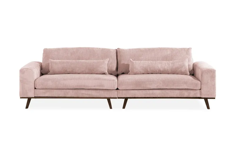 Copenhagen 4-sits Manchestersoffa - Rosa (Art.nr 1705152) — Scandinavian Choice