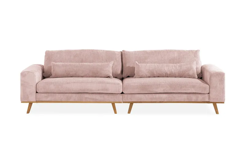 Copenhagen 4-sits Manchestersoffa - Rosa (Art.nr 990081) — Scandinavian Choice