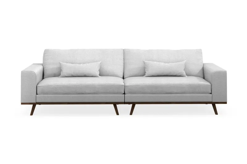Copenhagen 4-sits Tygsoffa - Ljusgrå (Art.nr 1704941) — Scandinavian Choice