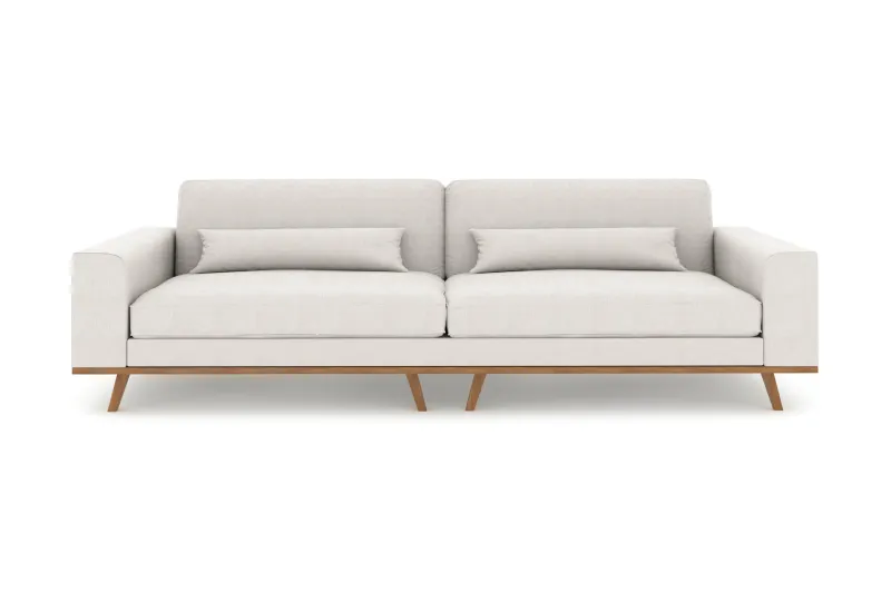 Copenhagen 4-sits Tygsoffa - Ljusgrå (Art.nr 295873) — Scandinavian Choice