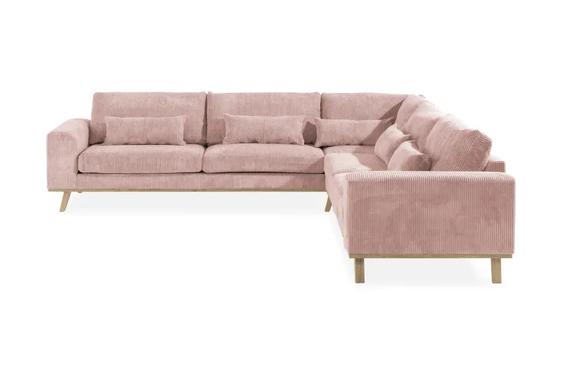 Copenhagen 6-sits L-formad Hörnsoffa i Manchester - Rosa (Art.nr 1704960) — Scandinavian Choice