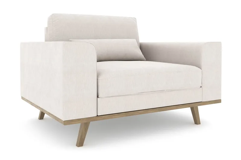 Copenhagen Fåtölj - Linnebeige (Art.nr 1784476) — Scandinavian Choice