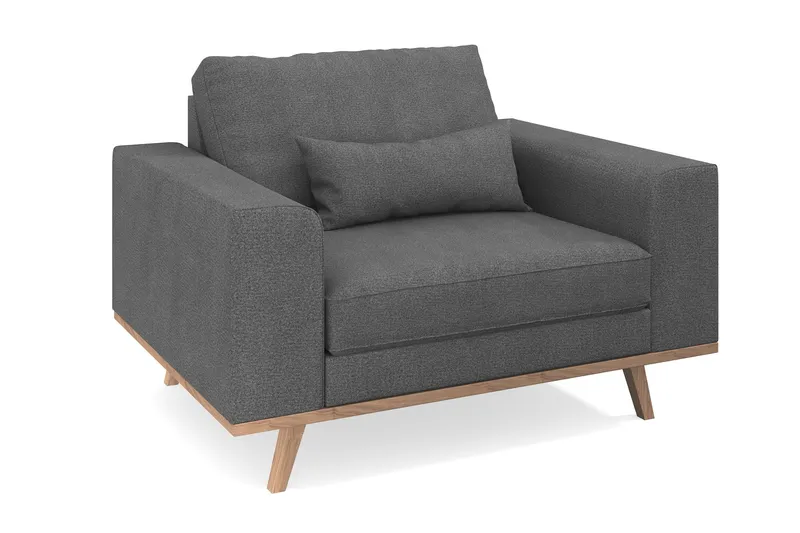 Copenhagen Fåtölj - Mörkgrå (Art.nr 1481548) — Scandinavian Choice