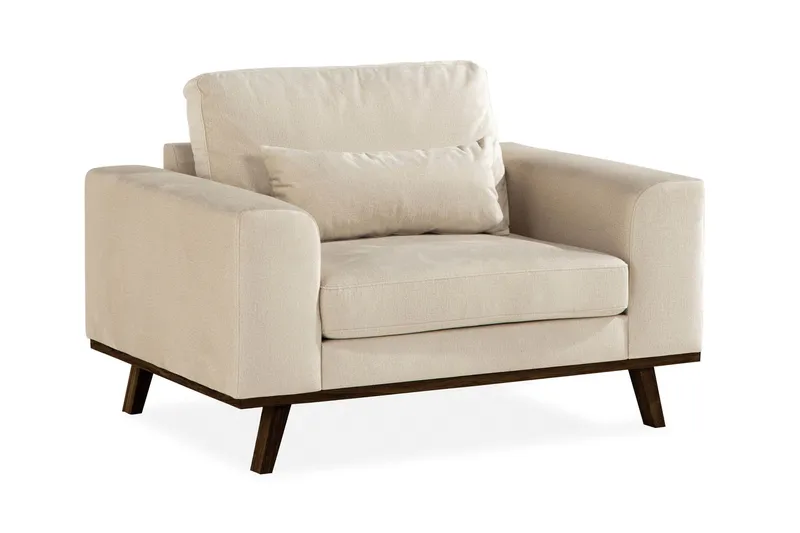 Copenhagen Fåtölj Sammet - Beige (Art.nr 1784437) — Scandinavian Choice