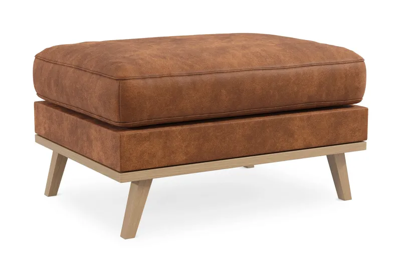 Copenhagen Fotpall - Brun (Art.nr 1784501) — Scandinavian Choice