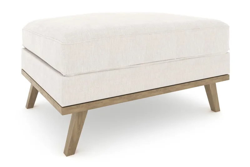 Copenhagen Fotpall - Linnebeige (Art.nr 1784495) — Scandinavian Choice