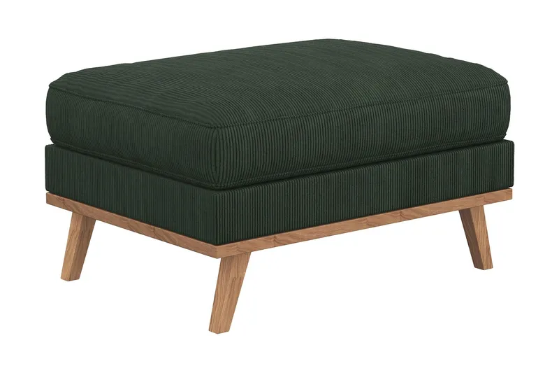 Copenhagen Fotpall - Mörkgrön (Art.nr 1481560) — Scandinavian Choice
