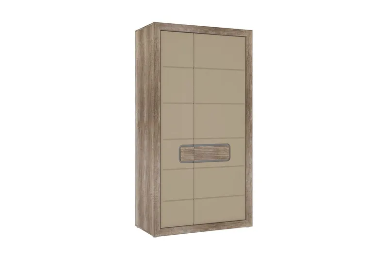 Corlius Garderob 55x109 cm - Beige/Brun — Beige/Brun