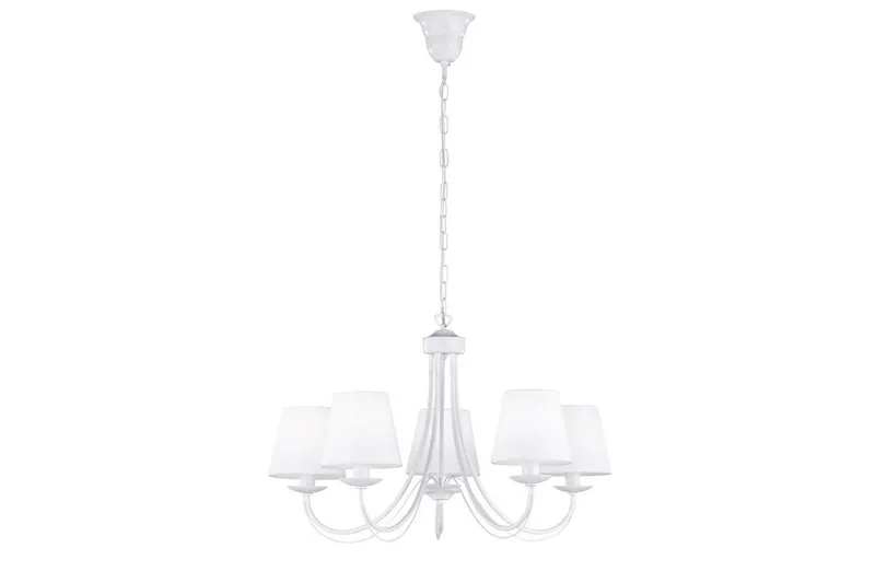 Cortez Ljuskrona 5L E14 mattvit - Vit — Trio Lighting