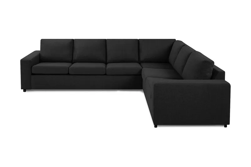 Crazy 5-sits Vändbar L-formad Large Hörnsoffa i Tyg - Antracit (Art.nr 1791119) — Antracit