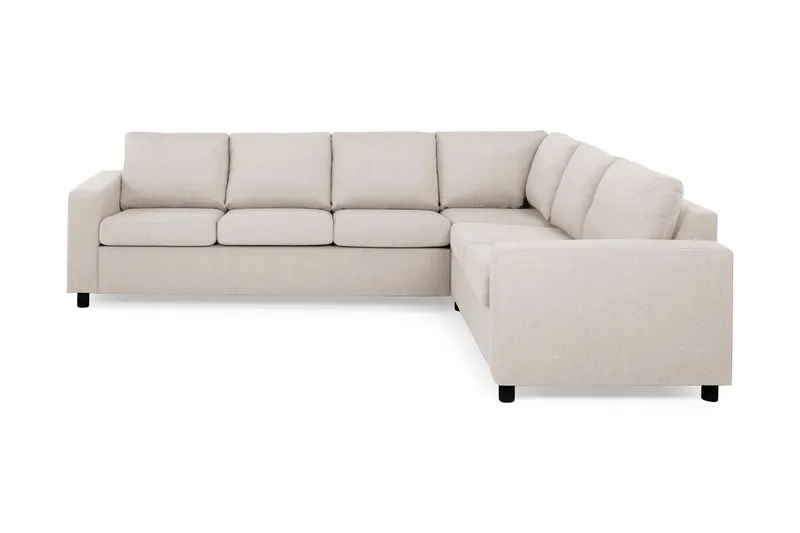 Crazy 5-sits Vändbar L-formad Large Hörnsoffa i Tyg - Beige (Art.nr 139446) — Beige