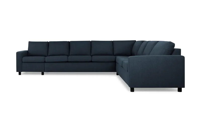 Crazy 7-sits Vändbar L-formad XX-Large Hörnsoffa i Tyg - Blå (Art.nr 139492) — Blå