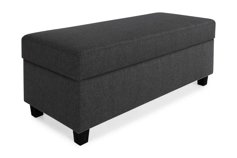 Crazy Fotpall med Förvaring 120x50 - Antracit (Art.nr 155447) — Antracit