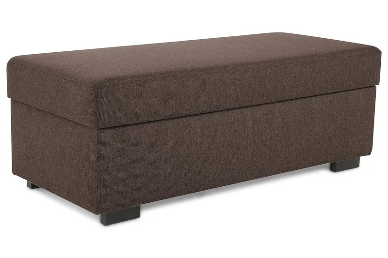 Crazy Fotpall med Förvaring 120x50 - Brun (Art.nr 1791569) — Brun
