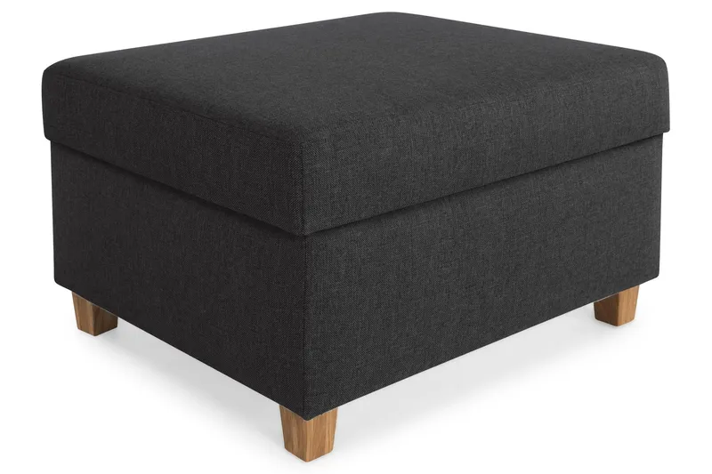 Crazy Fotpall med Förvaring 80x65 - Antracit (Art.nr 155448) — Antracit