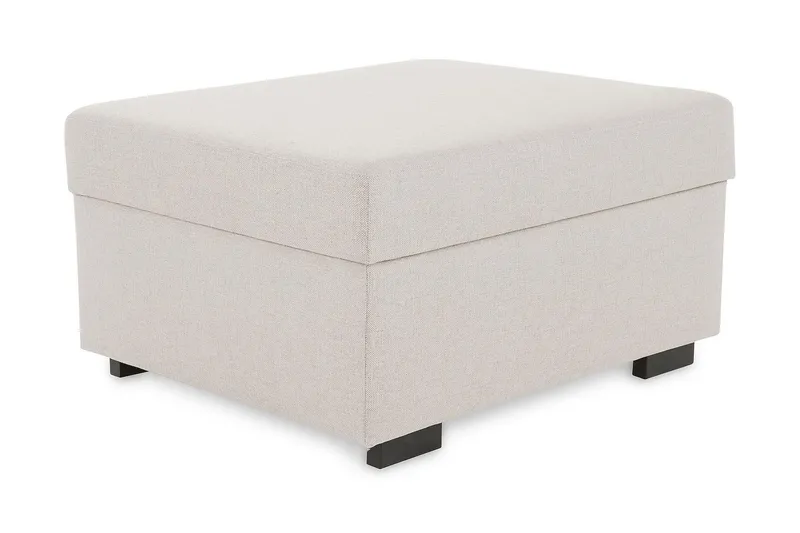Crazy Fotpall med Förvaring 80x65 - Beige (Art.nr 1791589) — Beige