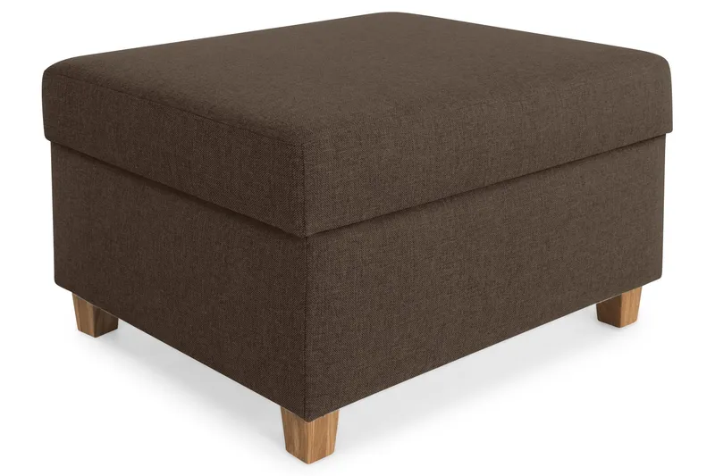 Crazy Fotpall med Förvaring 80x65 - Brun (Art.nr 155565) — Brun