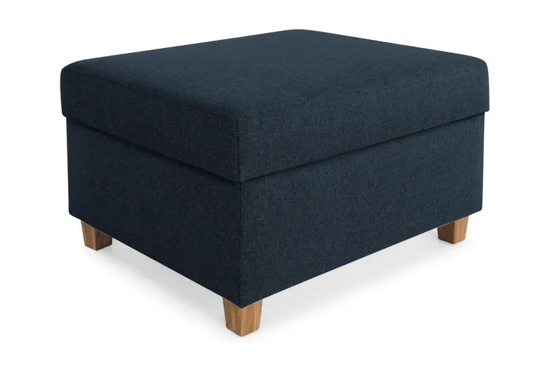 Crazy Fotpall med Förvaring 80x65 - Mörkblå (Art.nr 155696) — Mörkblå