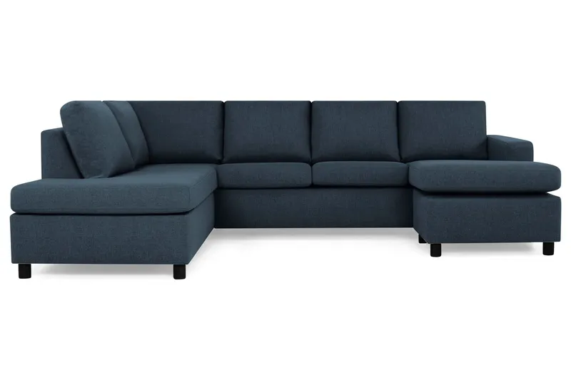 Crazy U-soffa Large Divan Höger - Mörkblå (Art.nr 139402) — Mörkblå