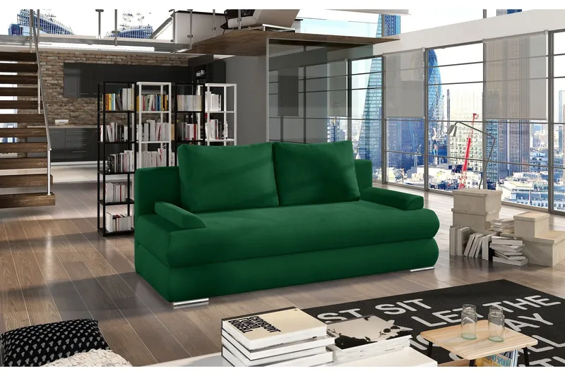 Crespos 2-sits Bäddsoffa - Grön (Art.nr 1026319) — Grön