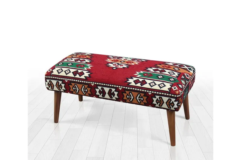 Crossett Sittpuff 91 cm - Röd/Grön — Röd/Grön